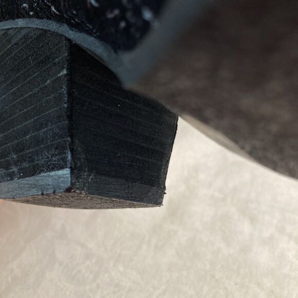 Matisse Booties Sz 9.5 M Women Amuse Society Ankle Black Geometric Whimsigoth - Picture 5 of 10